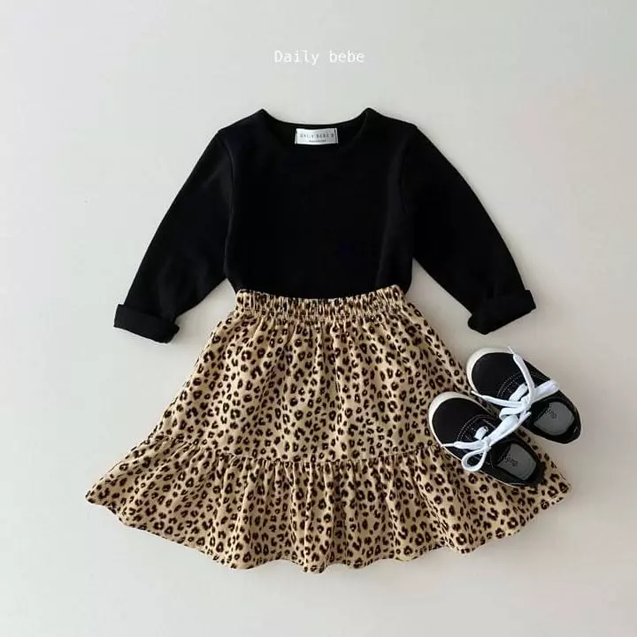 Daily Bebe - Korean Children Fashion - #prettylittlegirls - Rib Skirt - 11