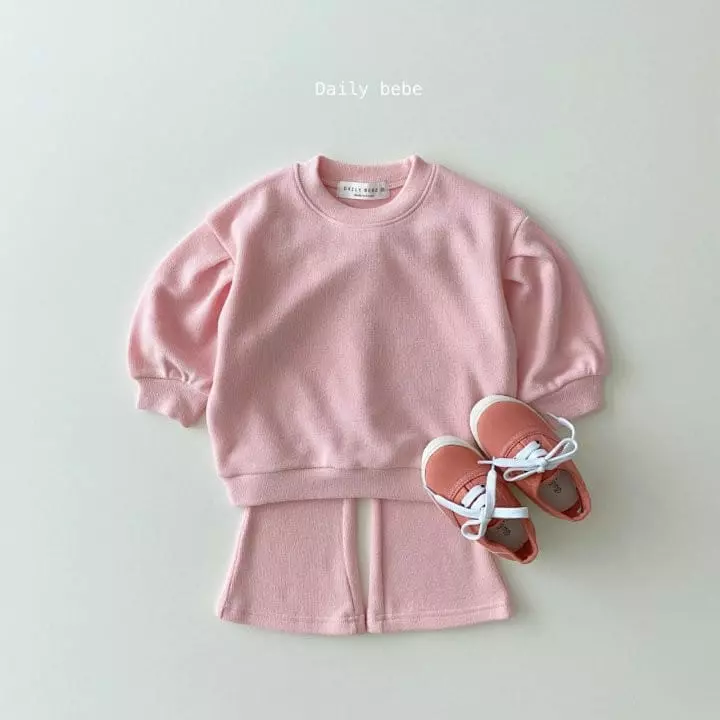Daily Bebe - Korean Children Fashion - #prettylittlegirls - Boodle Jogger Top Bottom Set - 10