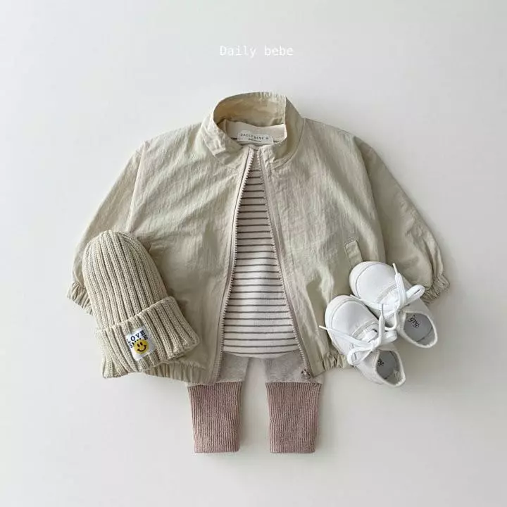 Daily Bebe - Korean Children Fashion - #prettylittlegirls - Fall Stripes Tee - 8