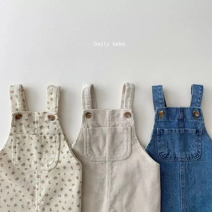 Daily Bebe - Korean Children Fashion - #todddlerfashion - Dungarees Pants - 6