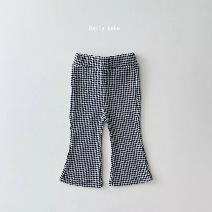 Daily Bebe - Korean Children Fashion - #todddlerfashion - Pattern Pants