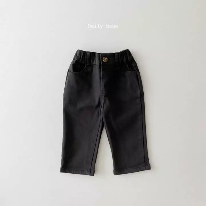 Daily Bebe - Korean Children Fashion - #todddlerfashion - Span Pants - 2
