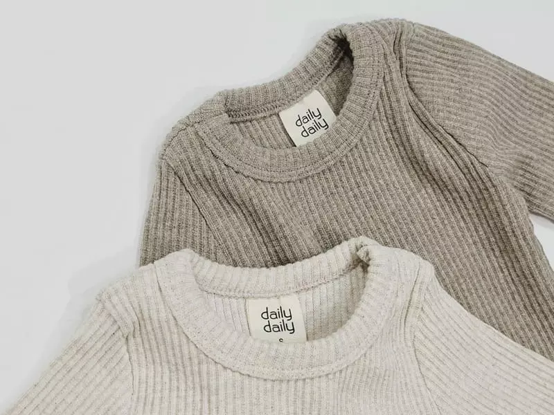 Daily Daily - Korean Baby Fashion - #babyfashion - Bebe Dandan Color Homewear - 10