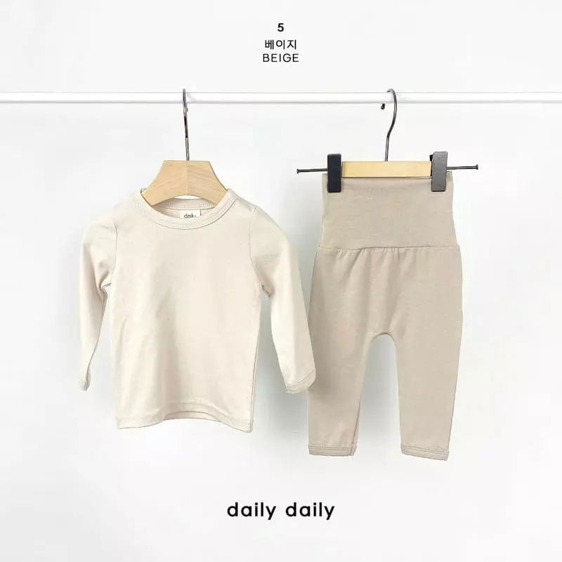 Daily Daily - Korean Baby Fashion - #babyfever - Dangdang Bebe Color Mix Homewear - 6