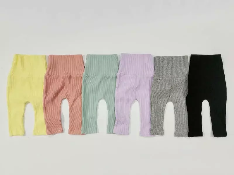 Daily Daily - Korean Baby Fashion - #babyootd - Bebe Dandan Stomach Leggings  - 3