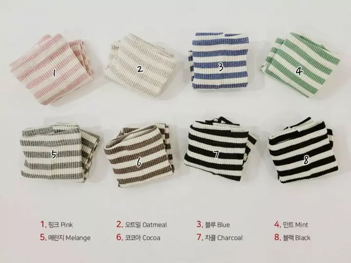 Daily Daily - Korean Baby Fashion - #babyoutfit - Bebe Dandan Bebe Line Leggings