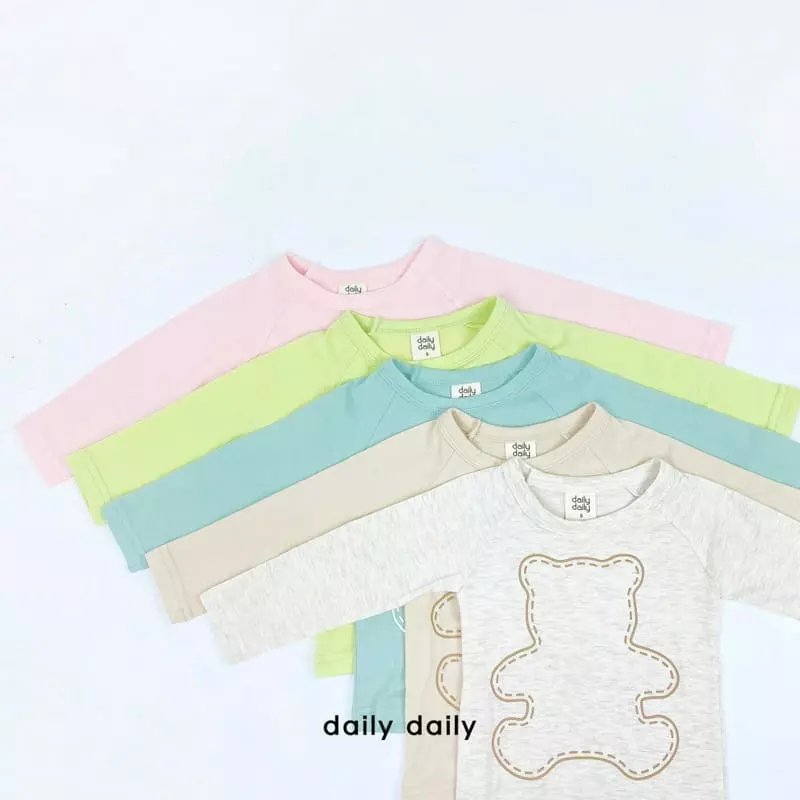 Daily Daily - Korean Baby Fashion - #babywear - Bebe Bear Three Bebe Homewear - 12