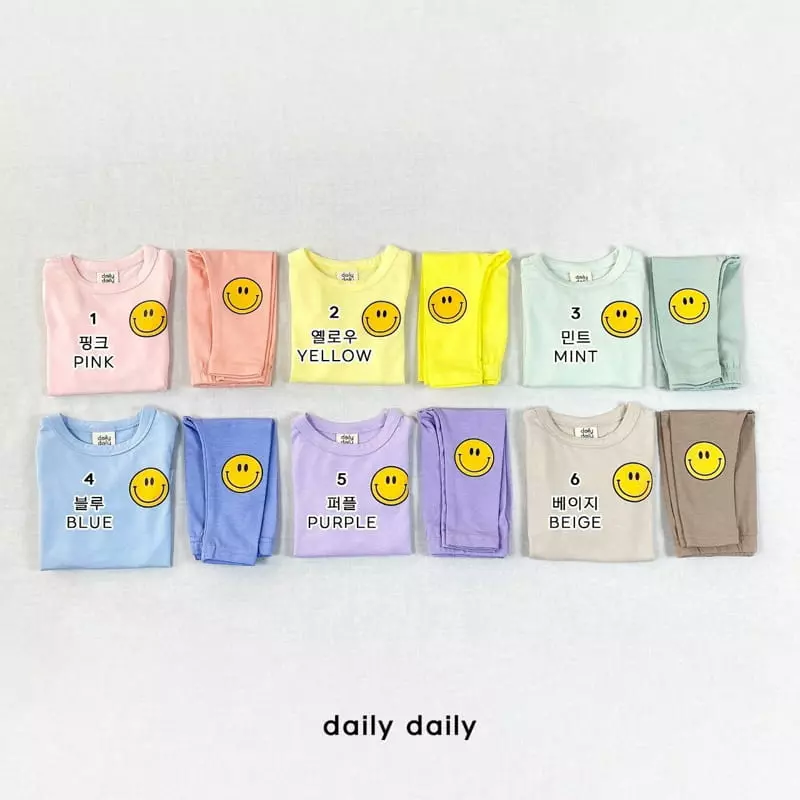 Daily Daily - Korean Children Fashion - #childofig - Dandan Bear Smile Day Homewear