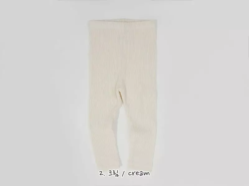 Daily Daily - Korean Children Fashion - #childofig - Kid Rin Fleece Leggings - 2