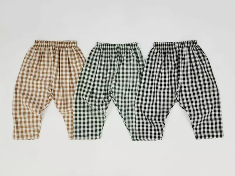 Daily Daily - Korean Children Fashion - #childrensboutique - Ckid Check Morden Pants - 5