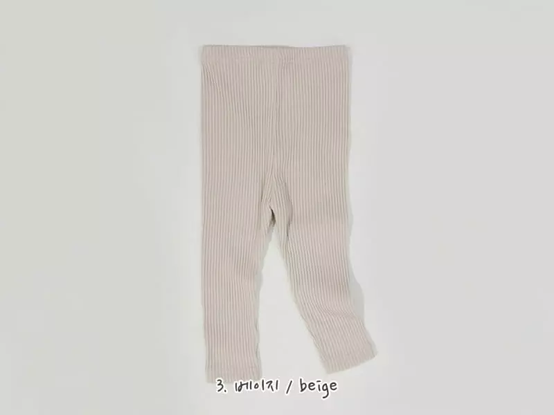Daily Daily - Korean Children Fashion - #childrensboutique - Kid Rin Fleece Leggings - 3