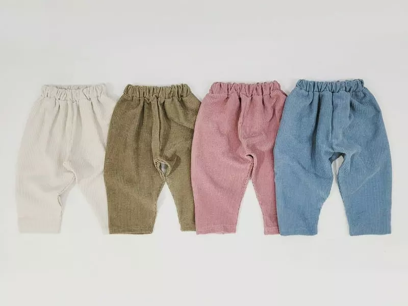 Daily Daily - Korean Children Fashion - #designkidswear - Kid Rib Basic Pants - 5