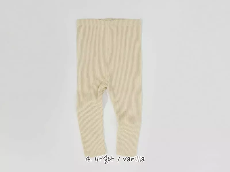 Daily Daily - Korean Children Fashion - #childrensboutique - Kid Rin Fleece Leggings - 4