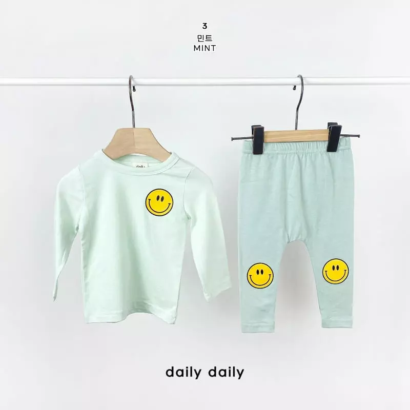 Daily Daily - Korean Children Fashion - #designkidswear - Dandan Bear Smile Day Homewear - 4