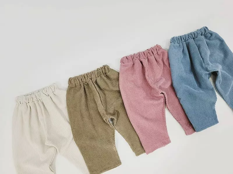 Daily Daily - Korean Children Fashion - #discoveringself - Kid Rib Basic Pants - 6