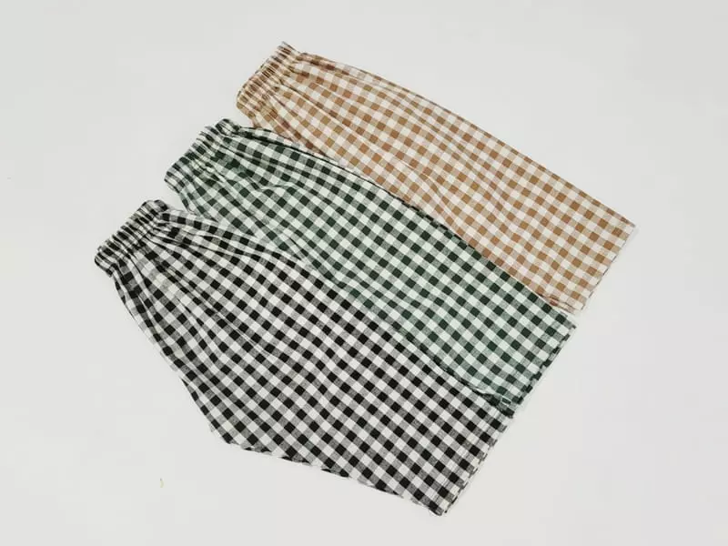 Daily Daily - Korean Children Fashion - #fashionkids - Ckid Check Morden Pants - 8