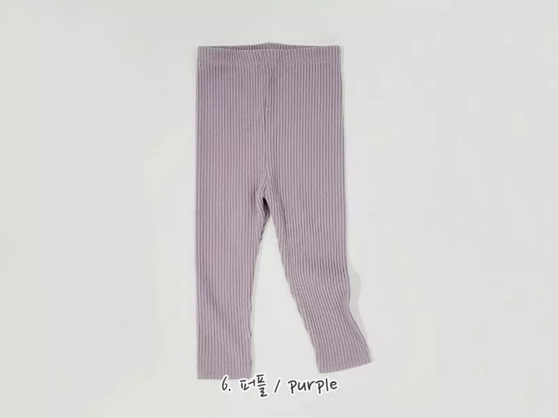 Daily Daily - Korean Children Fashion - #fashionkids - Kid Rin Fleece Leggings - 6