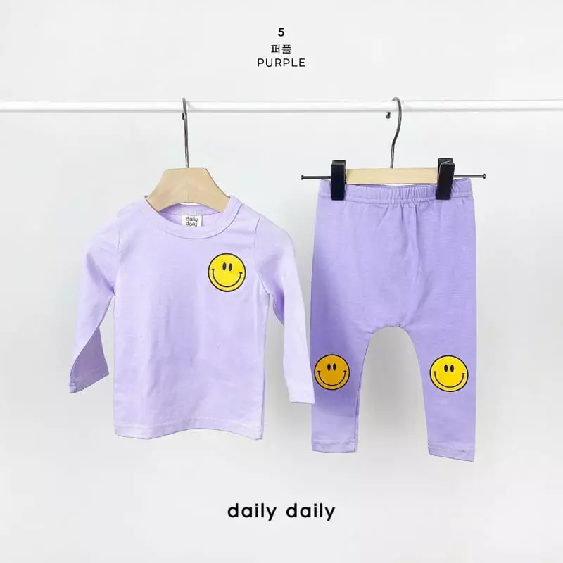 Daily Daily - Korean Children Fashion - #kidsstore - Dandan Bear Smile Day Homewear - 7