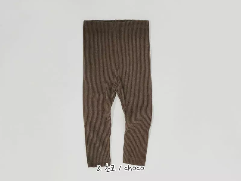 Daily Daily - Korean Children Fashion - #kidsstore - Kid Rin Fleece Leggings - 8
