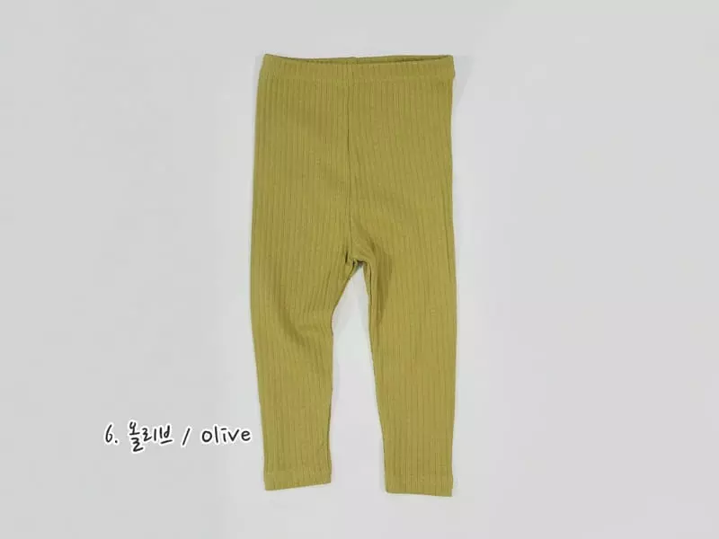 Daily Daily - Korean Children Fashion - #kidzfashiontrend - Kid Dandan Dayday Leggings - 6
