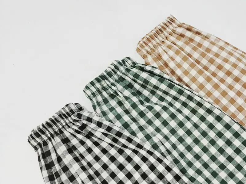 Daily Daily - Korean Children Fashion - #kidzfashiontrend - Ckid Check Morden Pants - 11