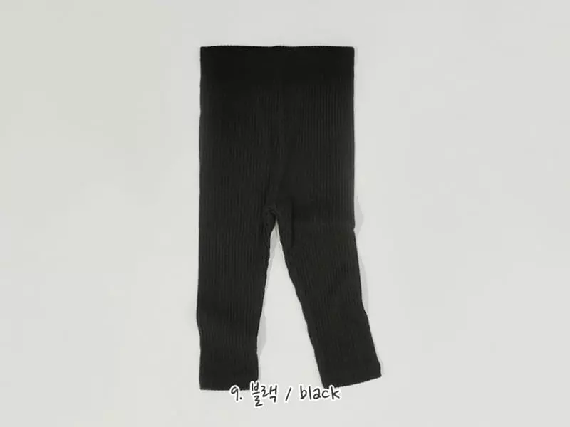 Daily Daily - Korean Children Fashion - #kidzfashiontrend - Kid Rin Fleece Leggings - 9