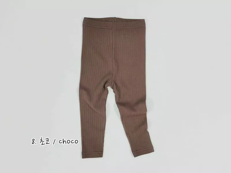 Daily Daily - Korean Children Fashion - #littlefashionista - Kid Dandan Dayday Leggings - 8