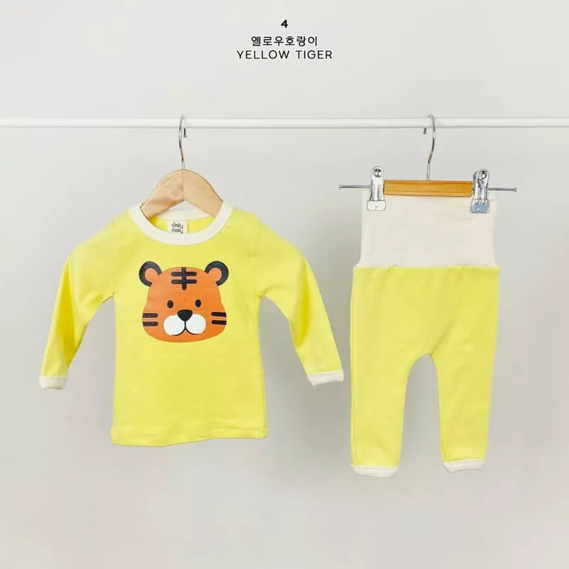 Daily Daily - Korean Children Fashion - #littlefashionista - Dailt Bebe  Animal Homewear - 6