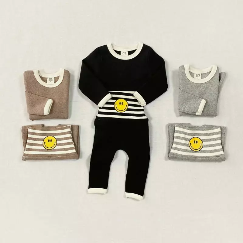 Daily Daily - Korean Children Fashion - #minifashionista - Smile Bebe Camps Homewear - 9