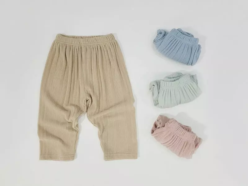 Daily Daily - Korean Children Fashion - #toddlerclothing - Knids Knit Soft Pants - 4