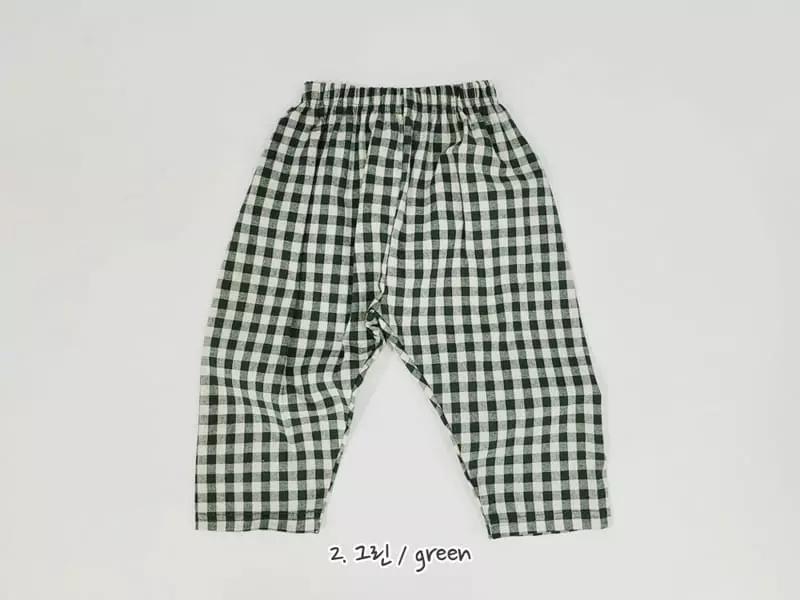 Daily Daily - Korean Children Fashion - #toddlerclothing - Ckid Check Morden Pants - 2