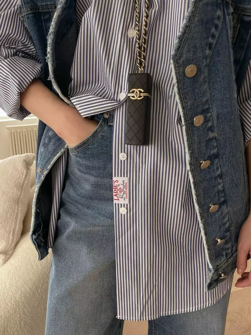 Dailyjud - Korean Women Fashion - #momslook - Stripes Color Shirt - 6