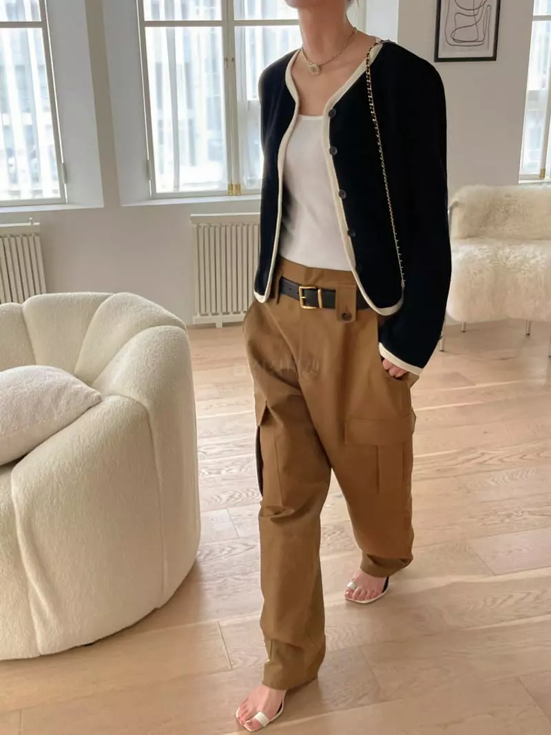 Dailyjud - Korean Women Fashion - #momslook - Mid Lights Cargo Pants
