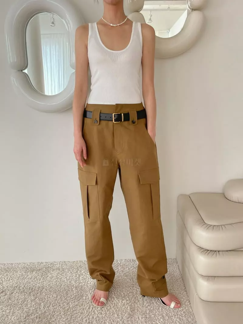 Dailyjud - Korean Women Fashion - #momslook - Mid Lights Cargo Pants - 3
