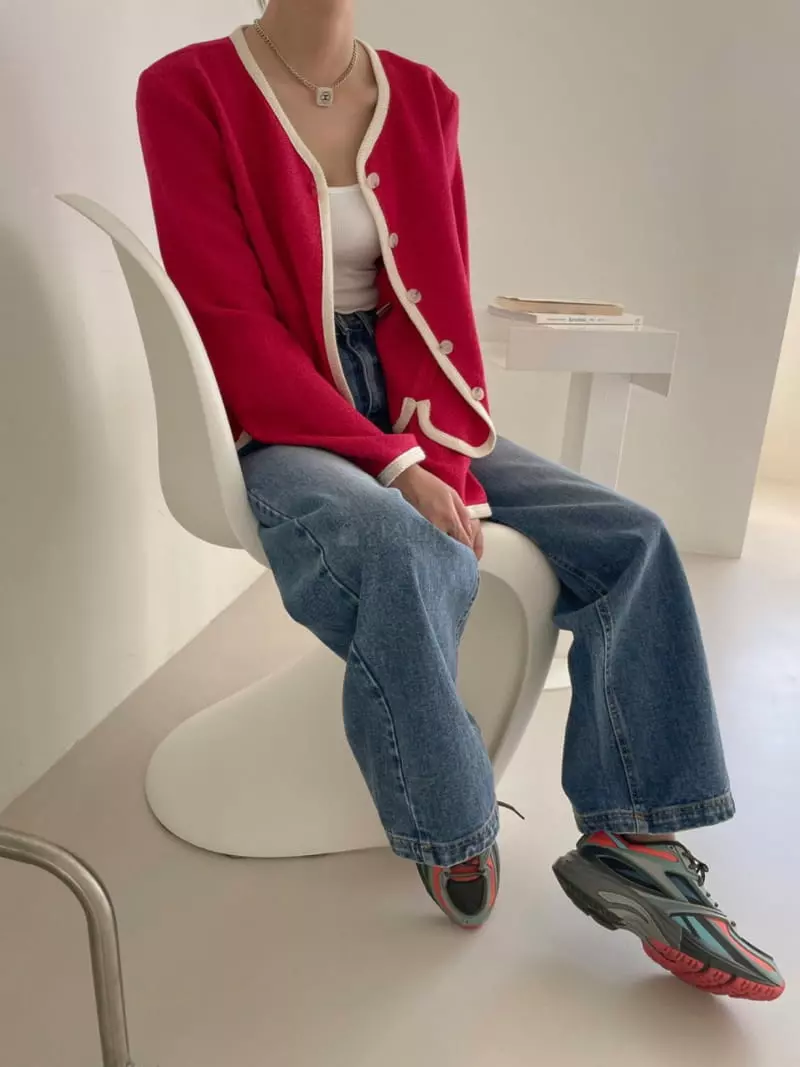 Dailyjud - Korean Women Fashion - #momslook - Middle Wide Jeans - 6