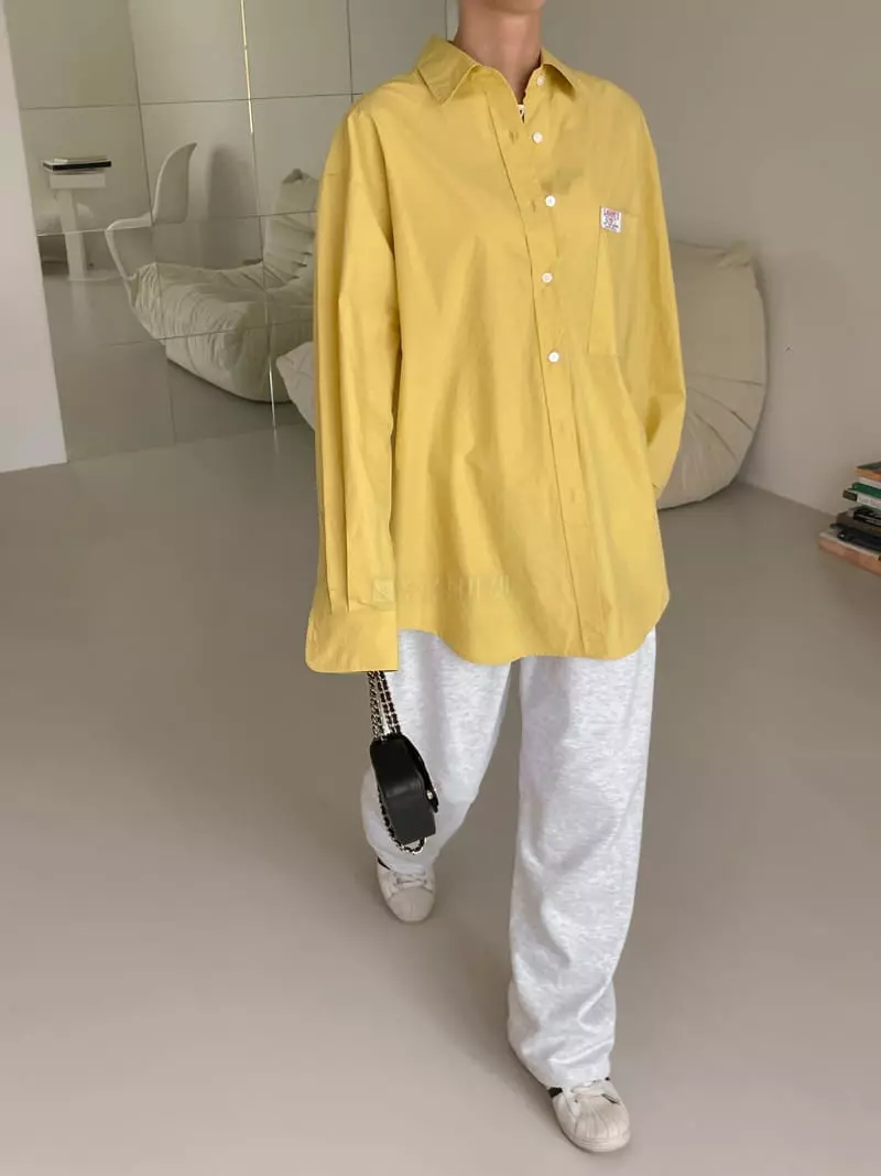 Dailyjud - Korean Women Fashion - #momslook - Color Lavel Shirt - 9