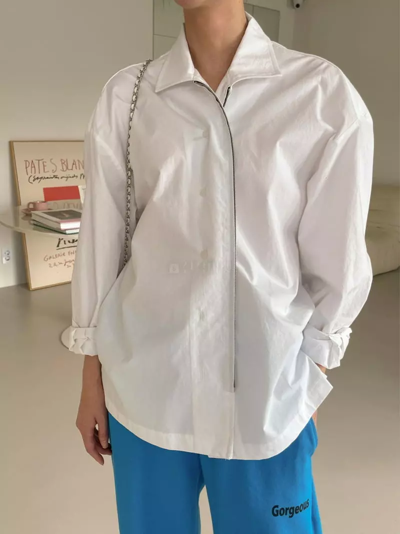 Dailyjud - Korean Women Fashion - #restrostyle - Two Way Shirt - 2