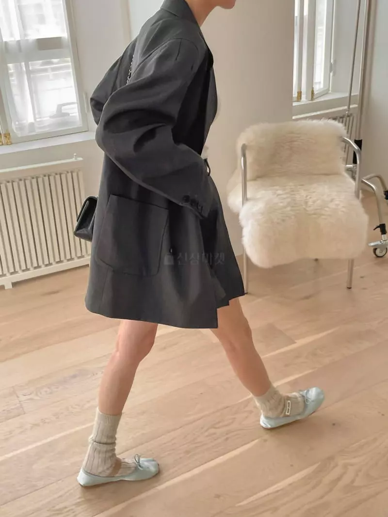 Dailyjud - Korean Women Fashion - #thelittlethings - Check Box Jacket - 10