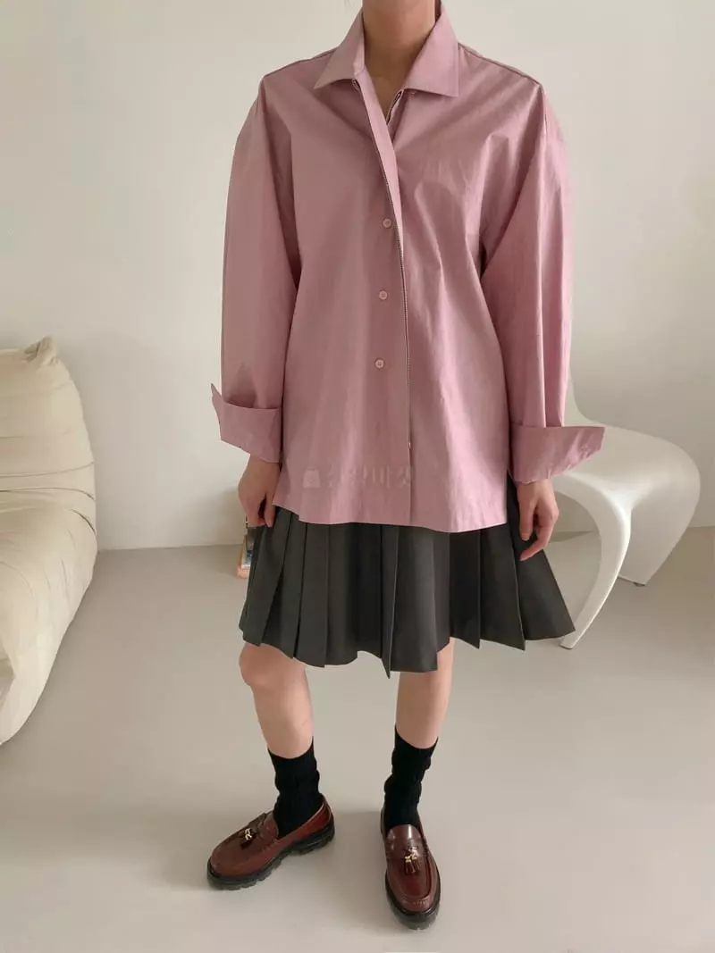 Dailyjud - Korean Women Fashion - #womensfashion - Wrinkle Midi Skirt - 4