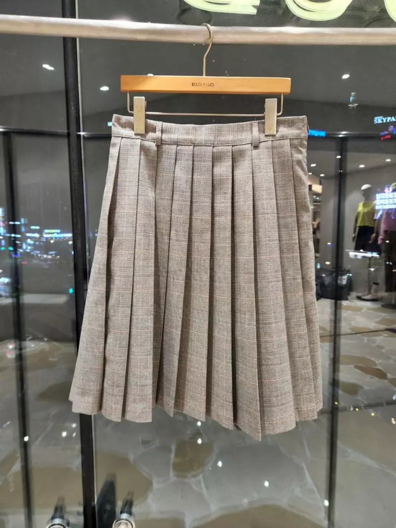 Dailyjud - Korean Women Fashion - #vintagekidsstyle - Wrinkle Midi Skirt - 5