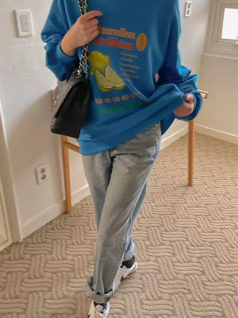Dailyjud - Korean Women Fashion - #womensfashion - Lemon Sweatshirt - 6