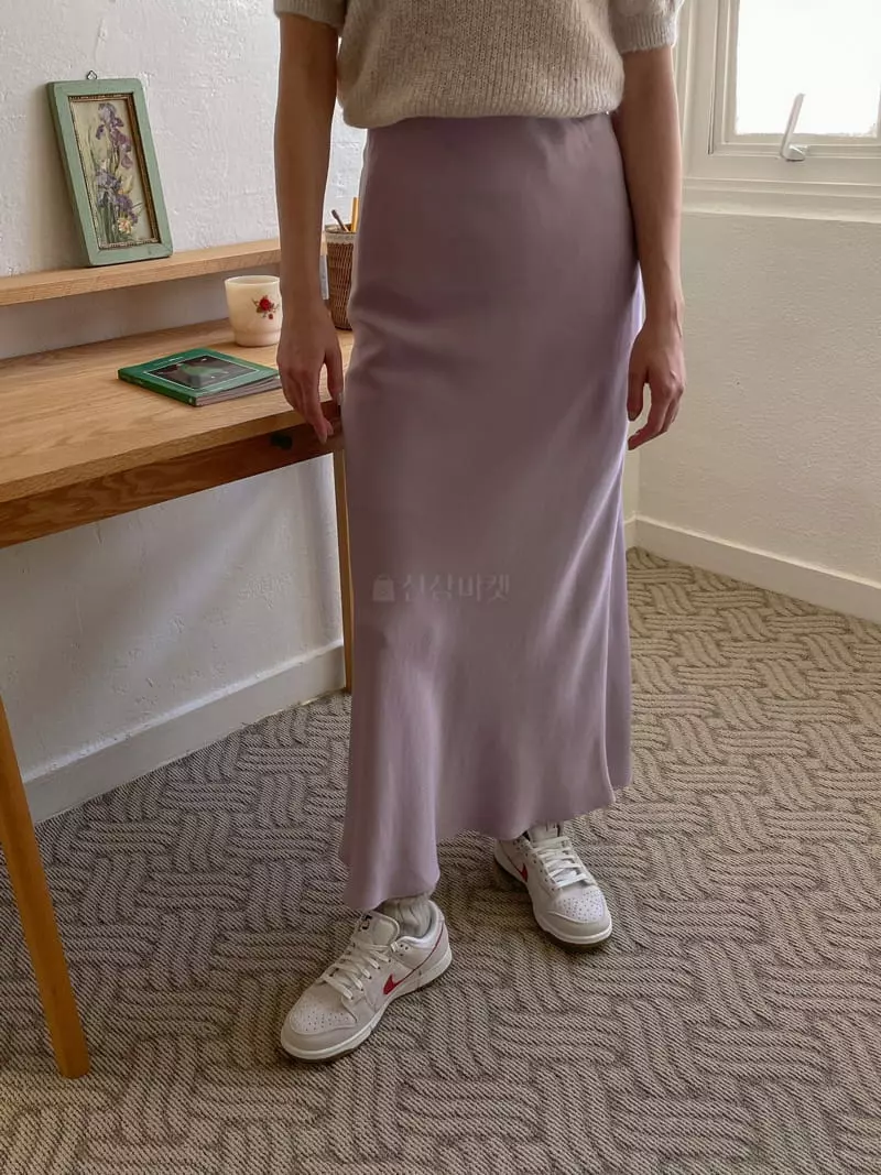 Dailyjud - Korean Women Fashion - #womensfashion - Shatin Whole Skirt