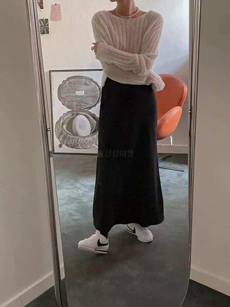 Dailyjud - Korean Women Fashion - #womensfashion - Shatin Whole Skirt - 3