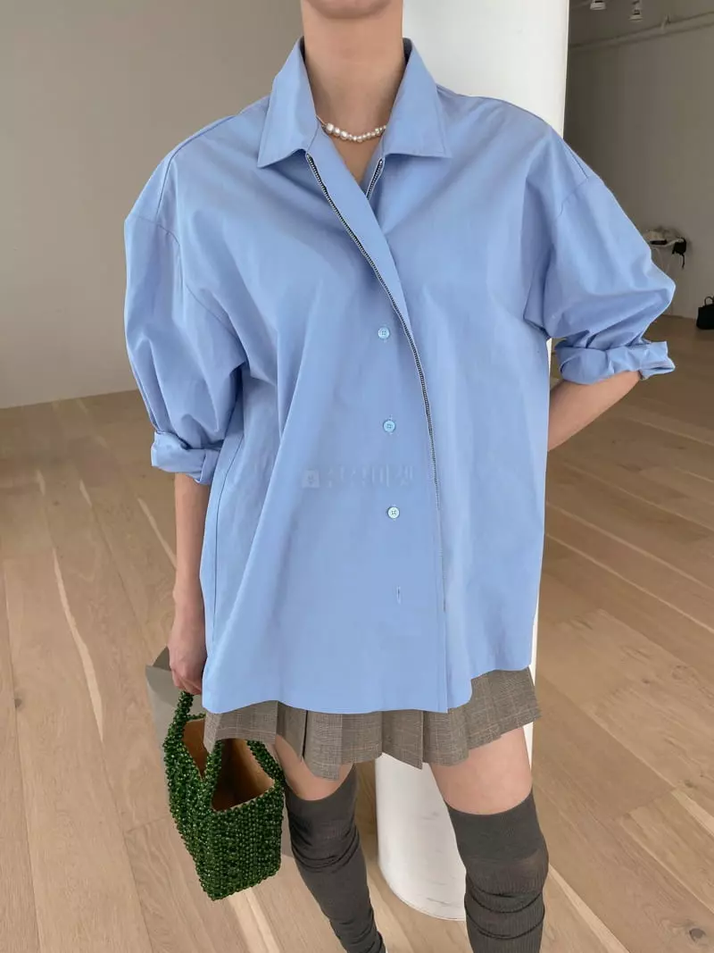 Dailyjud - Korean Women Fashion - #womensfashion - Two Way Shirt - 10