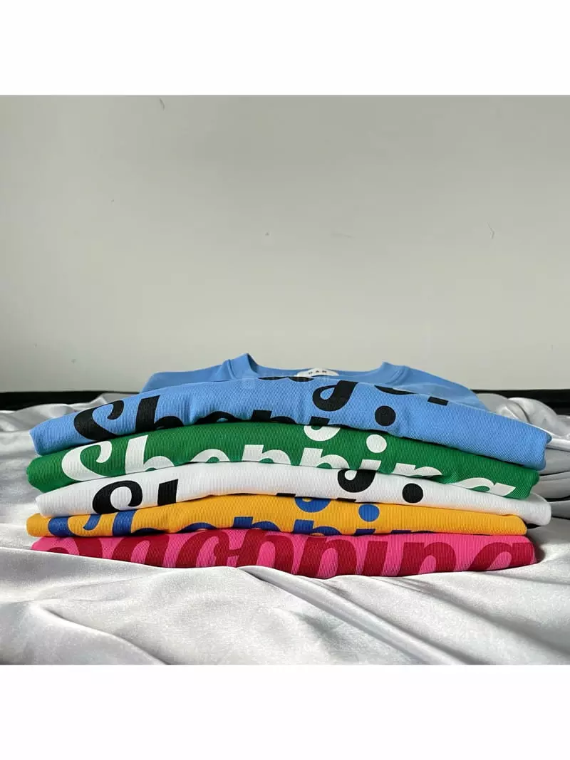 Dan - Korean Women Fashion - #momslook - Long Sleeves Thank You Tee - 7