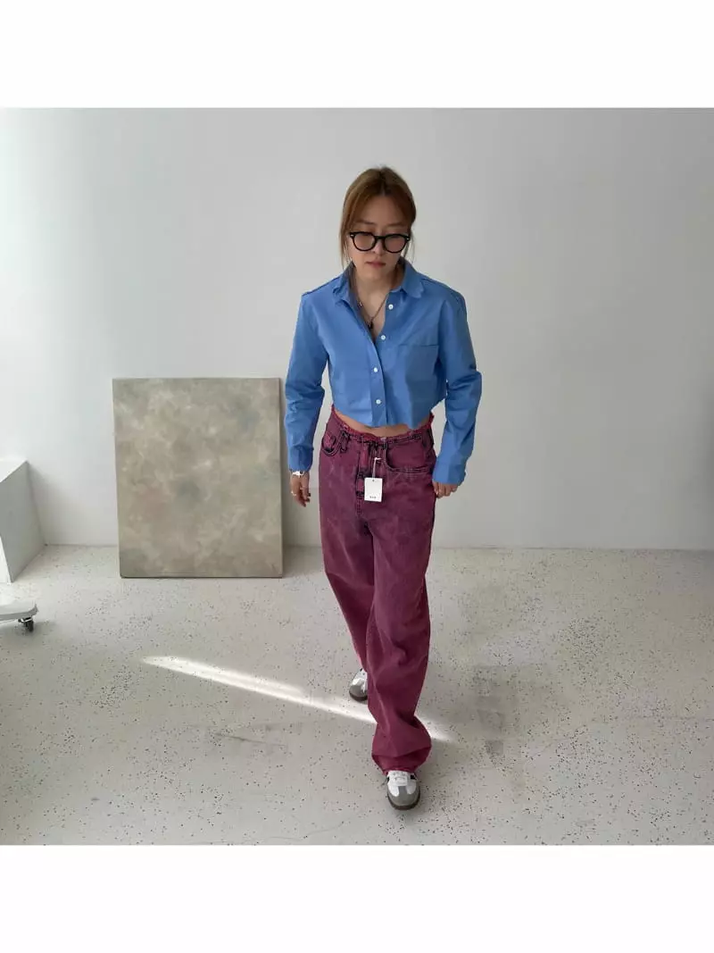 Dan - Korean Women Fashion - #thatsdarling - Pink Jeans