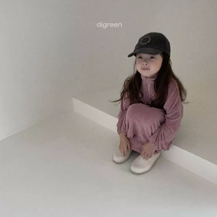Digreen - Korean Children Fashion - #Kfashion4kids - Terry One-piece - 10