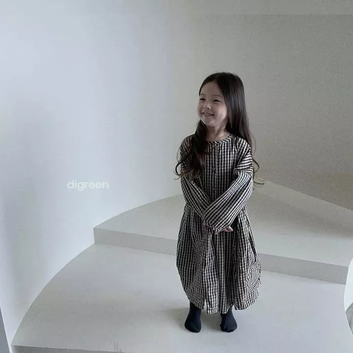 Digreen - Korean Children Fashion - #Kfashion4kids - Bake One-piece - 5