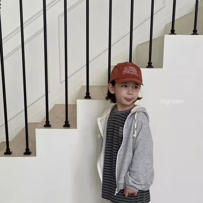 Digreen - Korean Children Fashion - #Kfashion4kids - Pigment Think Tee - 8