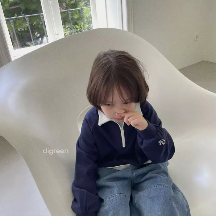 Digreen - Korean Children Fashion - #Kfashion4kids - Isak Zip-up Sweatshirt - 8